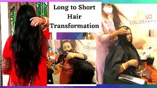 इतने लम्बे बाल कटवा लिए | Hair Cut Gone Wrong?? #Vlog 63