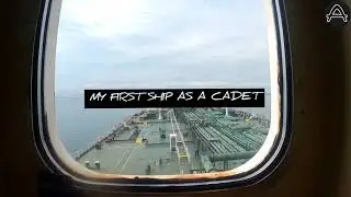 My first ship as an Engine cadet #shorts (Joined from Singapore🇸🇬) 244 m long!