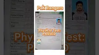 Pak Rangers Physical Test Passed #officialjobs #ranger #test  #punjabrangersjobs2024 #physicaltest