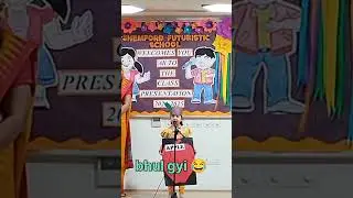 my class presentation 😎 , #schoolpresentation , #cutebaby , #aanyasharmavlogs , #gurugram , #apple