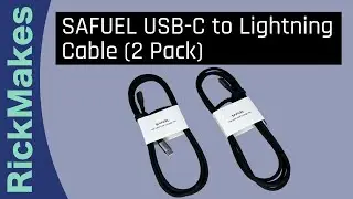 SAFUEL USB-C to Lightning Cable (2 Pack)