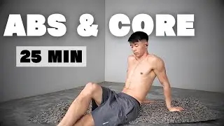 ABS WORKOUT BRUTAL 🔥 25 MIN para Marcar Abdominales (30 Ejercicios / Sin Equipo)