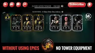 Fatal Elder Wind Tower 190 & Reward 🎮 Mortal Kombat Mobile▫️MK Mobile #mortalkombatmobile #mkmobile
