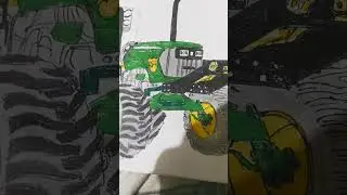 TRACTOR DRAWING #tochankimg#shorts#technologia#funk#drawing#modification#modifiedtractor