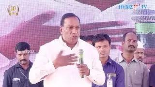 Minister Malla Reddy @ inauguration of Malla Reddy Cancer Hospital in Suraram