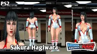 Sakura Hagiwara CAW Creation Tutorial  - WWE SVR 2010 [PS2]
