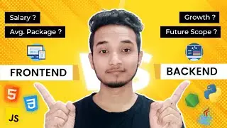 FRONT-END VS BACK-END | Which One is Better For Beginners ?