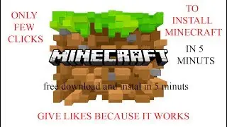 Minecraft official | how to install minecraft for free on your laptop 2017