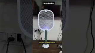 Mosquito Killer Bat | Weird Wolf Mosquito Racket Bat #shorts