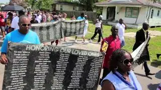 Katrina Anniversary 10 Healing Ceremony, March & Secondline
