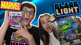 NEW Hawkeye + Blacklight Hulk Funko Pop REVIEW! | Show N' Tell Sunday