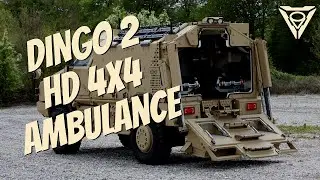 All-protection transport vehicle DINGO 2 HD 4x4 Ambulance | Outside Views Military