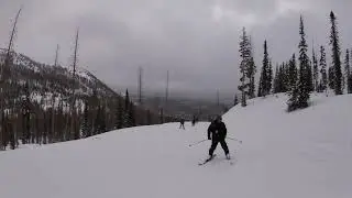 Lindley's full run down Raven lift