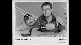 Pete & Geets CFNY Simulcast @ Cable 10 Mississauga/ April 26 1986