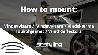 How to: Montera vindavvisare | Montere vindavvisere | Asenna tuuliohjaimet