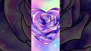 🌌✨ Galaxy Rose ✨🌹#GalaxyRose  #StarbornLove #CosmicDestiny #BeyondTheUniverse #ChasingInfinity