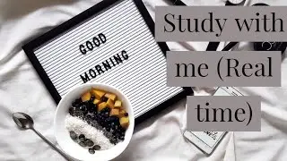 Early morning study with me (LIVE) - 4 hours