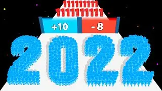 CROWD NUMBER RUN 3D Games New Levels Walkthrough Mobile Gameplay