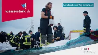 wasserstark.sh: Sands&auml;cke richtig einsetzen