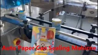 Auto Paper Can Sealing Machine,Paper Tube Sealing Machine,Metal Lid Closing Machine Factory (2021)