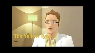 The yellow type