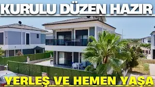 BAVULUNU  AL, YERLEŞ! DiDİM EFELERDE HAZIR KURULU DÜZEN 3+1 TAM MÜSTAKİL VİLLA #satılık #villa 