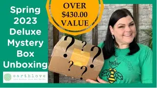 EARTHLOVE Spring 2023 Mystery Box Unboxing ... OVER $430 VALUE!! Collab with @BoxesAndDeals
