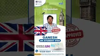 Ganesh Babu's | Visa Success Story | University of Hertfordshire, London