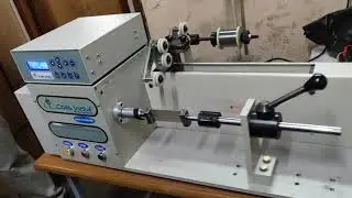 Mica sheet heater coil winding video