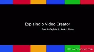 Explaindio Sketch Slides