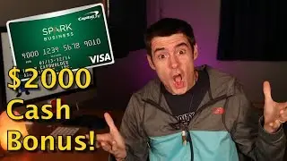 Capital One Spark Cash Card: Huge Bonus Offer