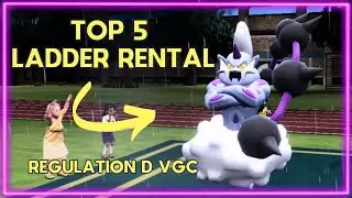 This Top 5 Thundurus Rental is SHOCKING! || Competitive Pokemon Scarlet/Violet Reg D VGC Battles