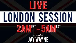 50 PIPS on GBPCAD - LIVE London Forex Session - 11/5/19