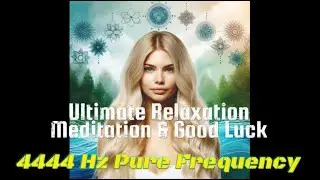 Unlock the Healing Power of 4444 Hz Frequency: Ultimate Relaxation, Meditation & Good Luck