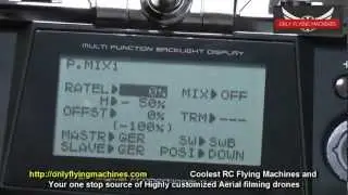 Programming your Radio to use with DJI naza M GPS - Detailed Guide
