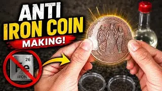 ANTI IRON कॉइन मेकिंग 🪙THORIUM OXIDE WIDE WHITE PHOSPHORUS POWDER RUTINIUM 3 CHLORIDE🧫