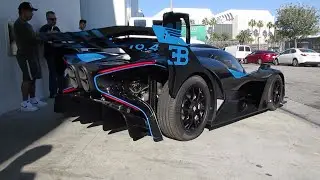 New 1,578-hp Bugatti Bolide Track Special (w/ startup)