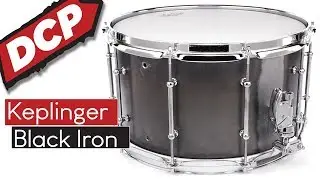 Keplinger Black Iron Snare Drum 14x8