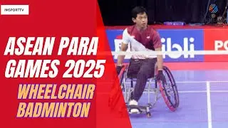 Wheelchair Badminton  - ASEAN Para Games 2025 DAY 4