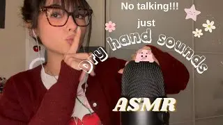 PERFECT BACKGROUND ASMR / No talking just hand sounds for studying, working, gaming etc... ❤️