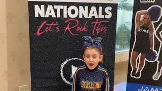 2026 cheerleading competition in Las Vegas #willowsworld #willowavila #lasvegas  #cheerleader 