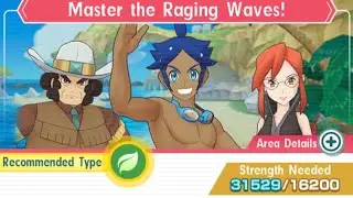 Pok&eacute;mon Masters - VH Grass type Training event
