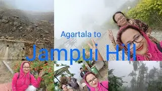 Agartala to Jampui Hill by Car || Travel Jampui Hill North-East India || Tripura @Mou's Life & Craft