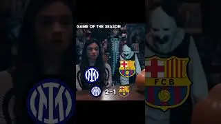 Inter vs Barcelona was 🐐💯#championsleague