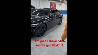 Jim jones show his Media Space after 50 Cent claims it&rsquo;s no Heat‼️