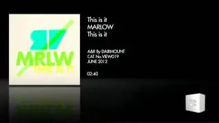 This Is It by Marlow Ft. ComixXx & Knixx on Room With A View