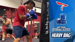 HEAVY BAG TRAINING- Phenom SG-202 Boxing Gloves