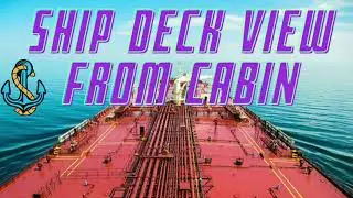 SHIP DECK VIEW FROM CABIN |