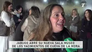 Jabugo abre su nueva sala museo de los yacimientos de Cueva de la Mora