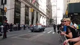 Antique NYPD Housing Police Patrol Car In The First Annual NYPD 9/11 Memorial Parade